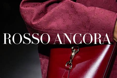 gucci durata|Gucci rosso ancora.